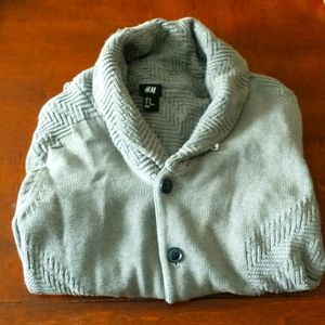 H&M Cardigan Sweater with Shawl Collar